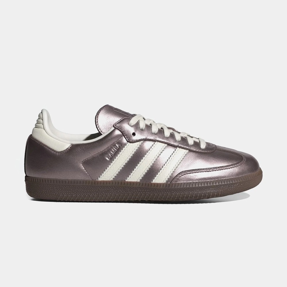 Adidas Women’s Metallic Samba Sneakers NWT Size 8